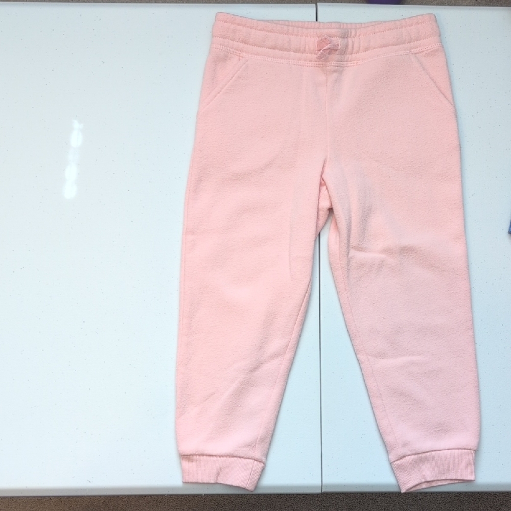 jumping beans Soft Light Pink Fleece Joggers
